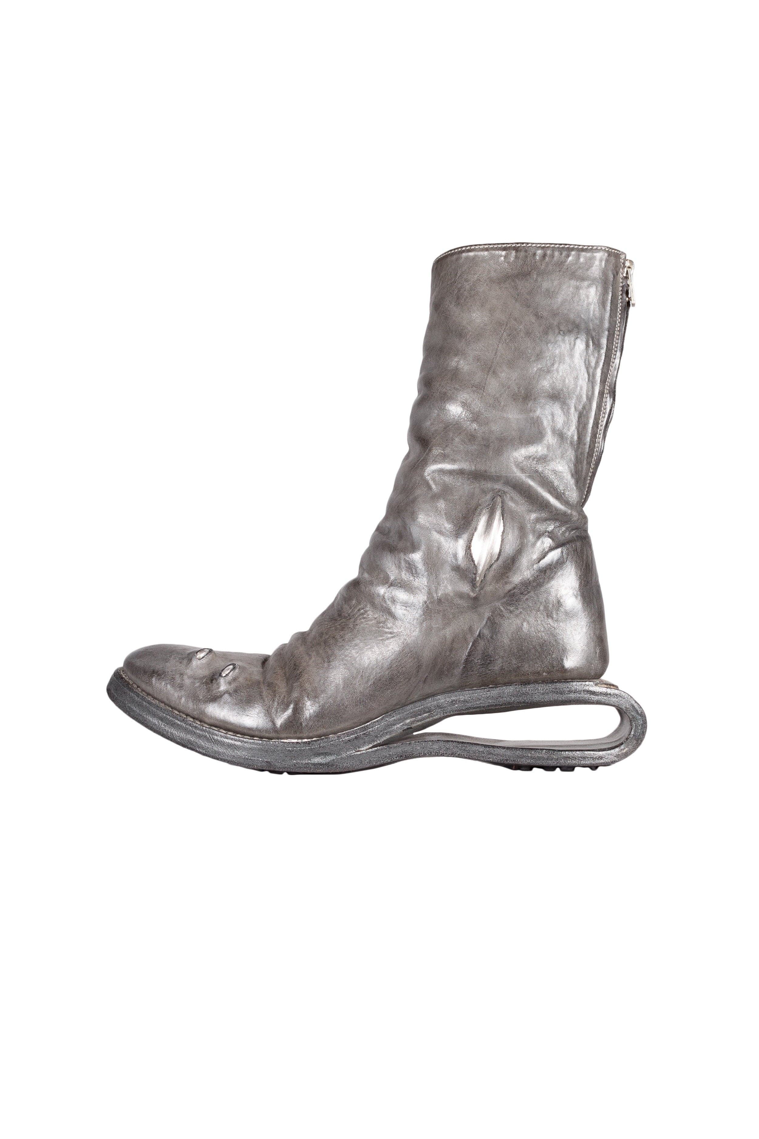 U-Sole Prosthetic Diagonal Zip Lined Goodyear Boot