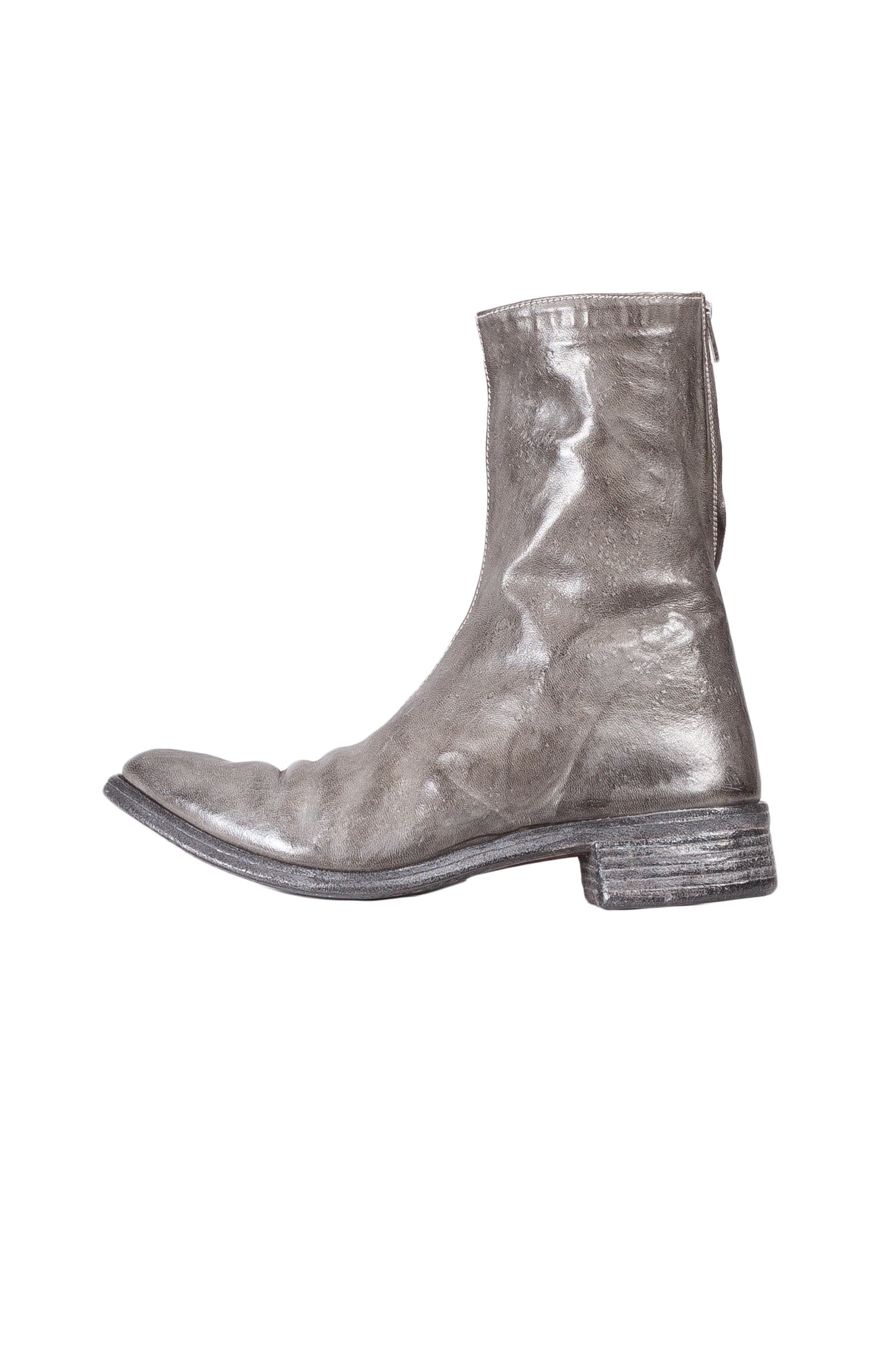 Object Dyed Lined Diagonal Zip Goodyear Boot