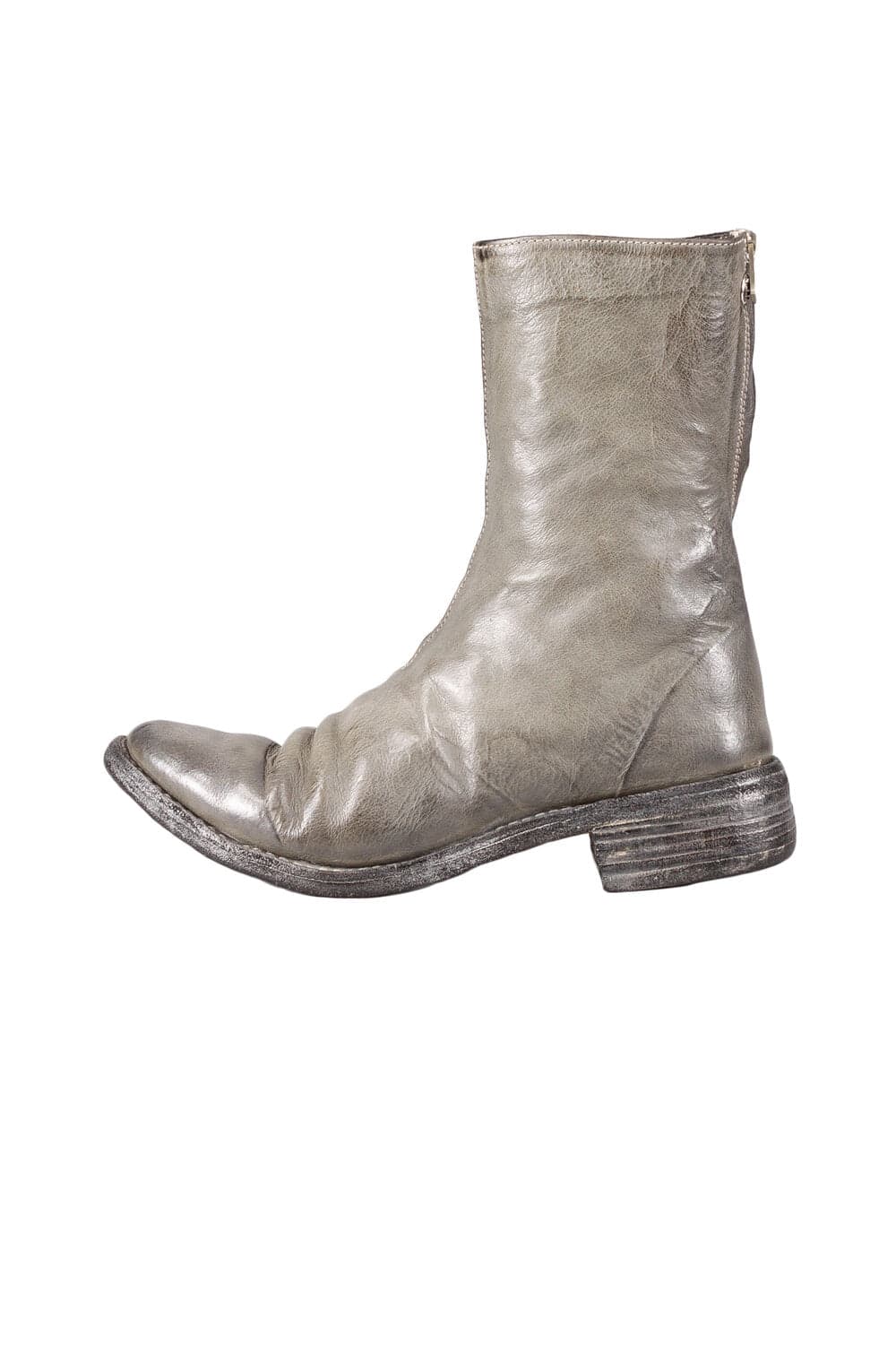 Object Dyed Lined Diagonal Zip Goodyear Boot