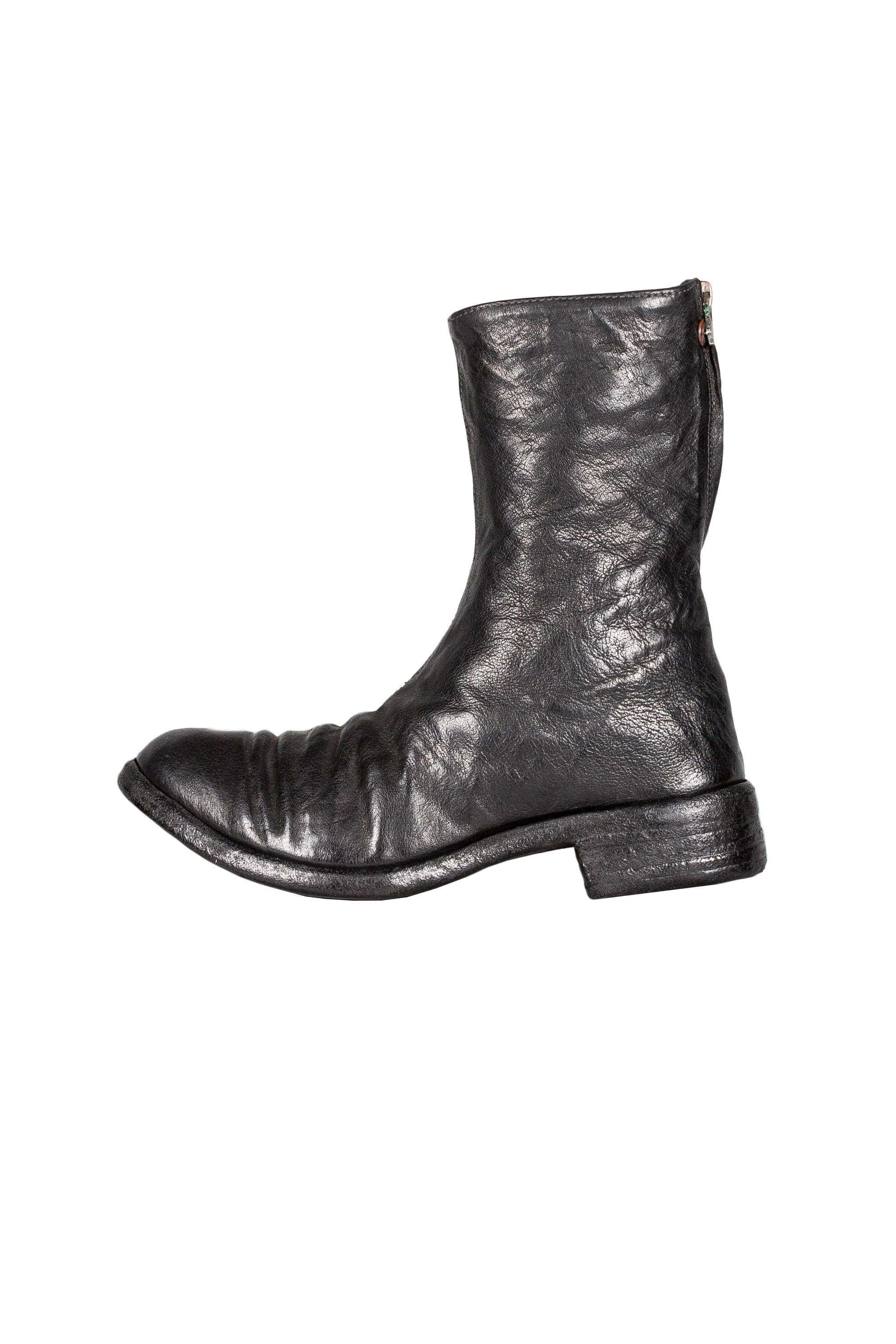 Object Dyed Lined Diagonal Zip Goodyear Boot