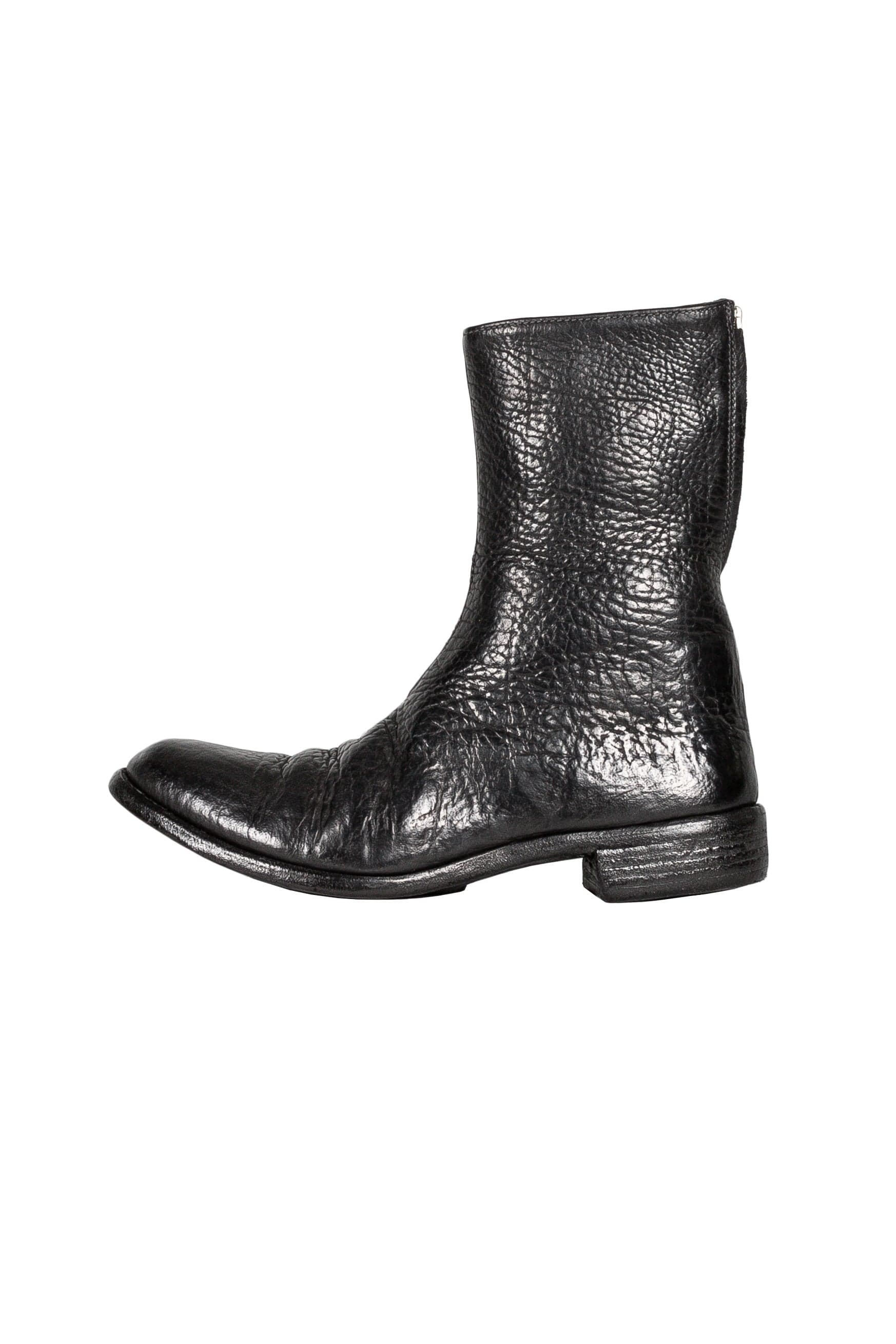 Object Dyed Lined Diagonal Zip Goodyear Boot