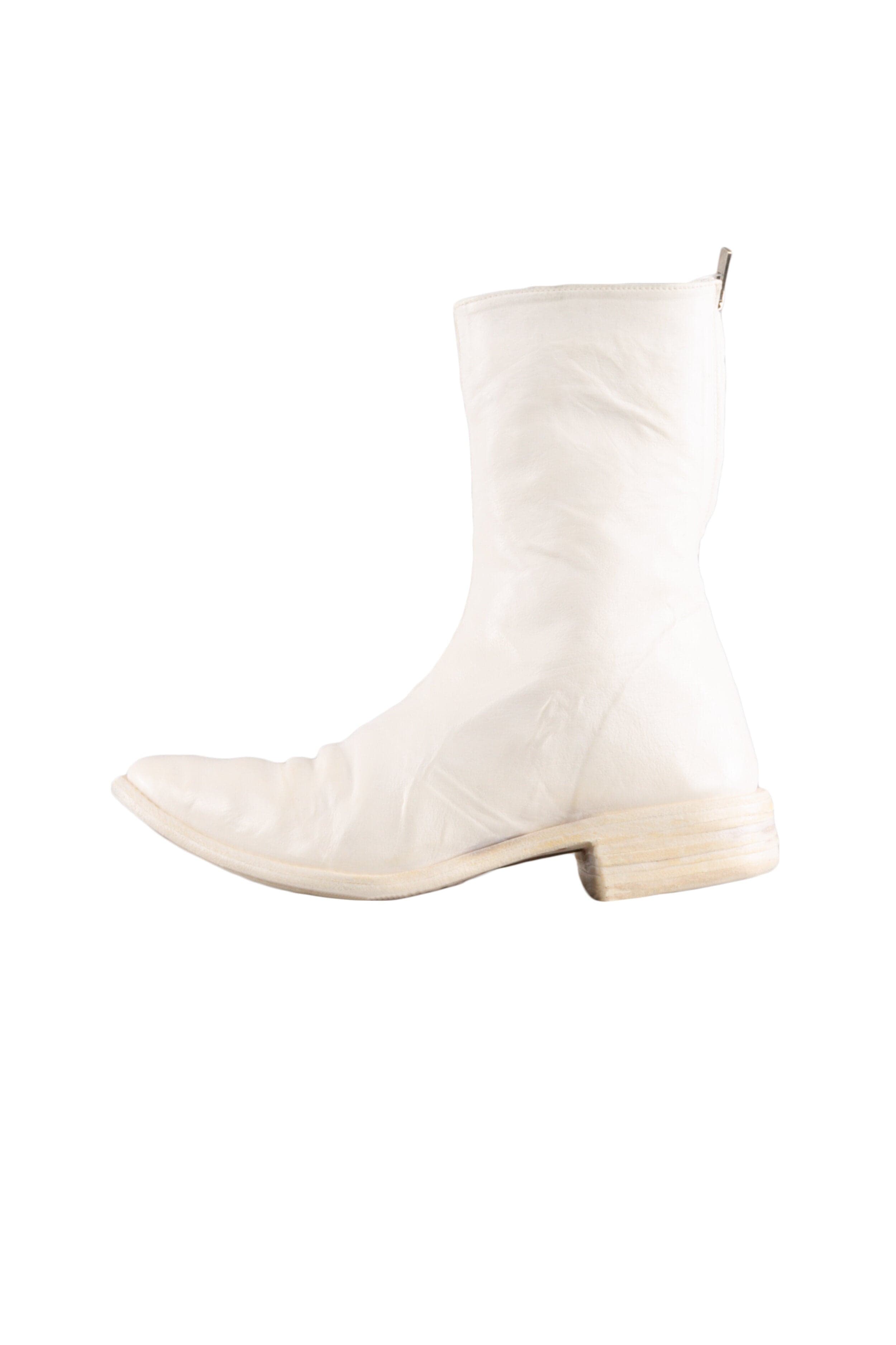 Object Dyed Lined Diagonal Zip Goodyear Boot