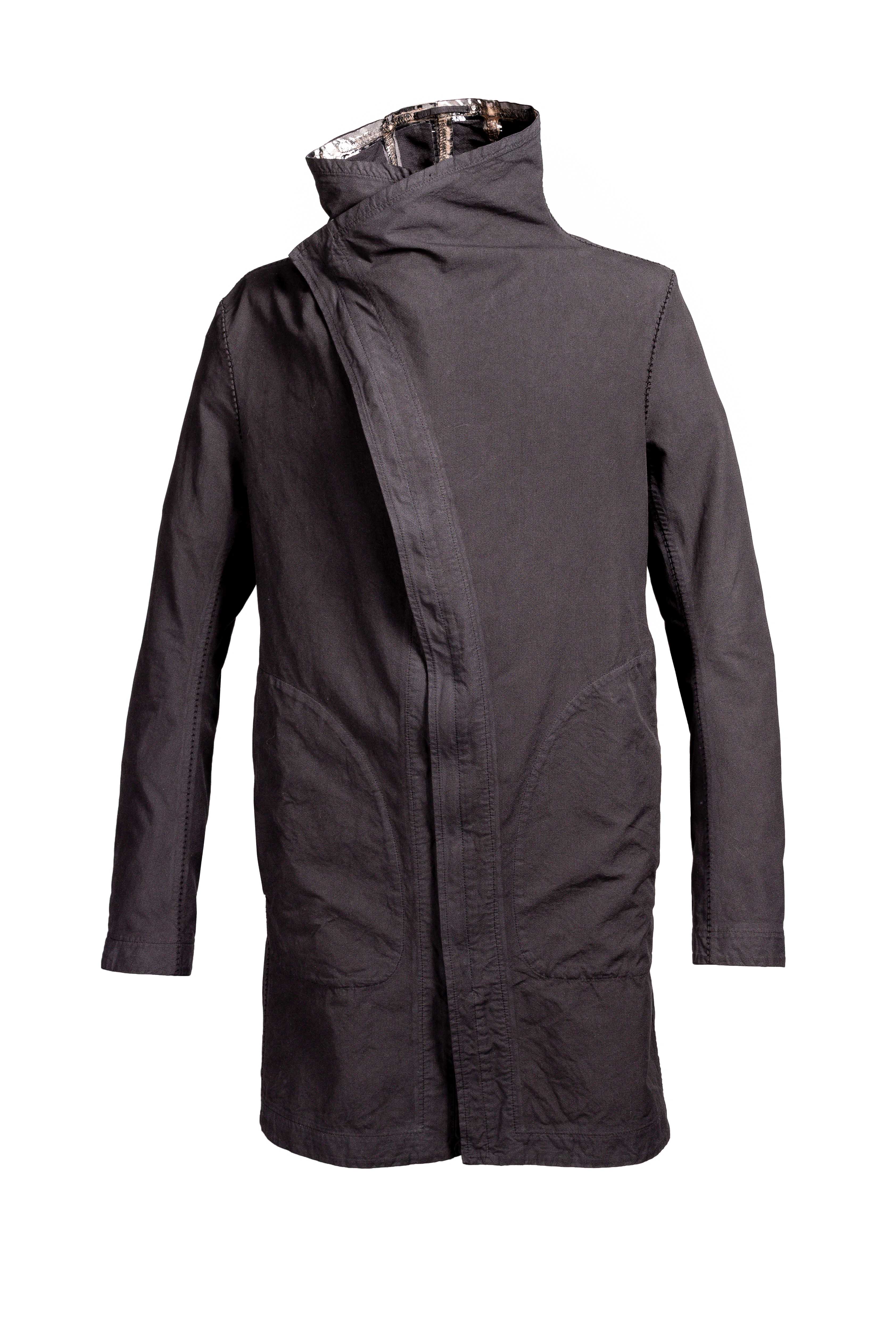 Object Dyed Meltlock Button Down Collar Parka