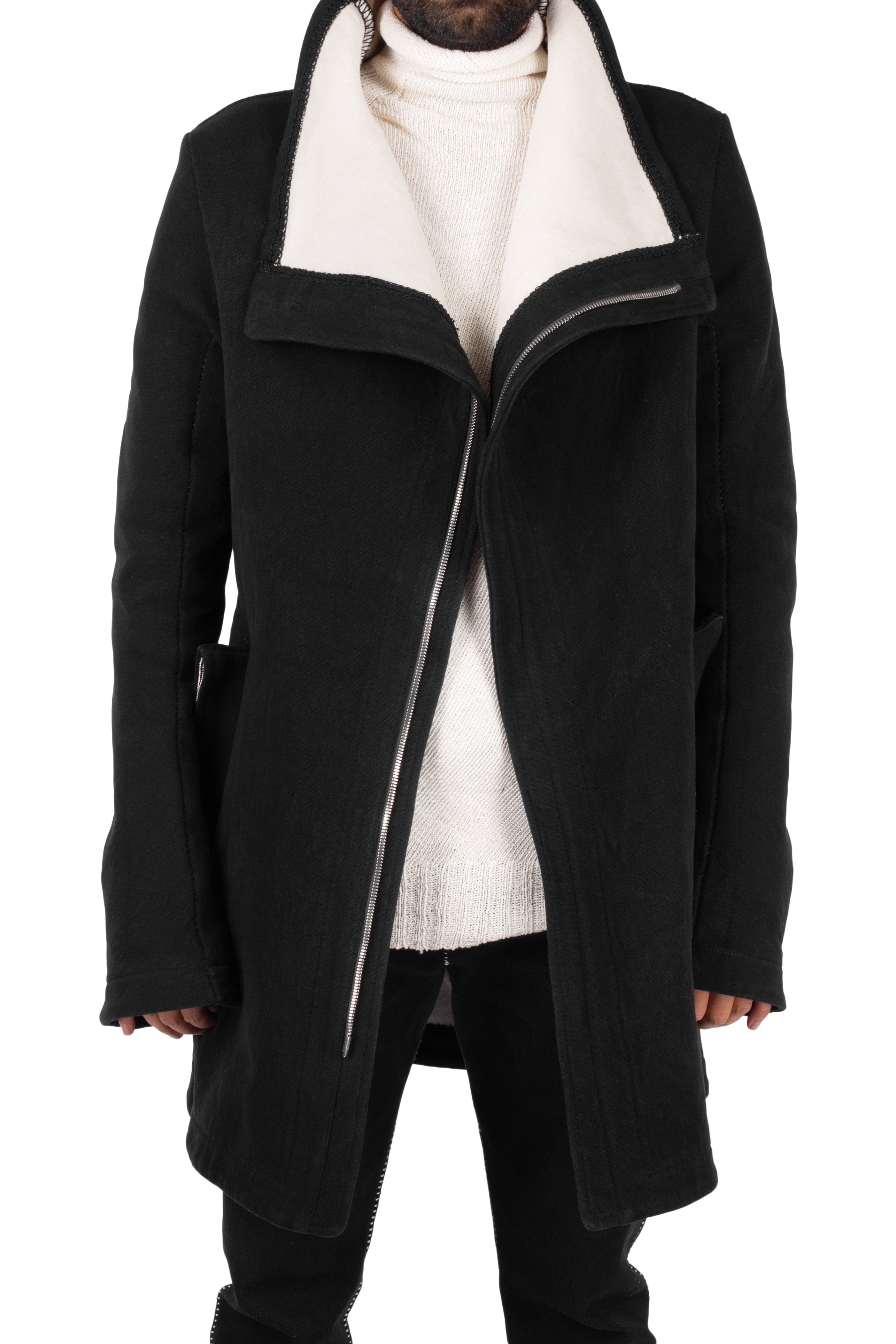 Unlined Visible Overlock Dead End Parka